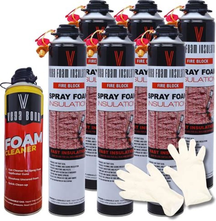 Can spray foam?