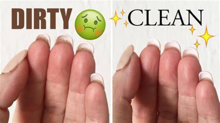 How do I keep dirt from under my nails?