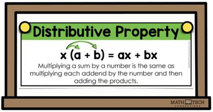 How do you do distributive property?