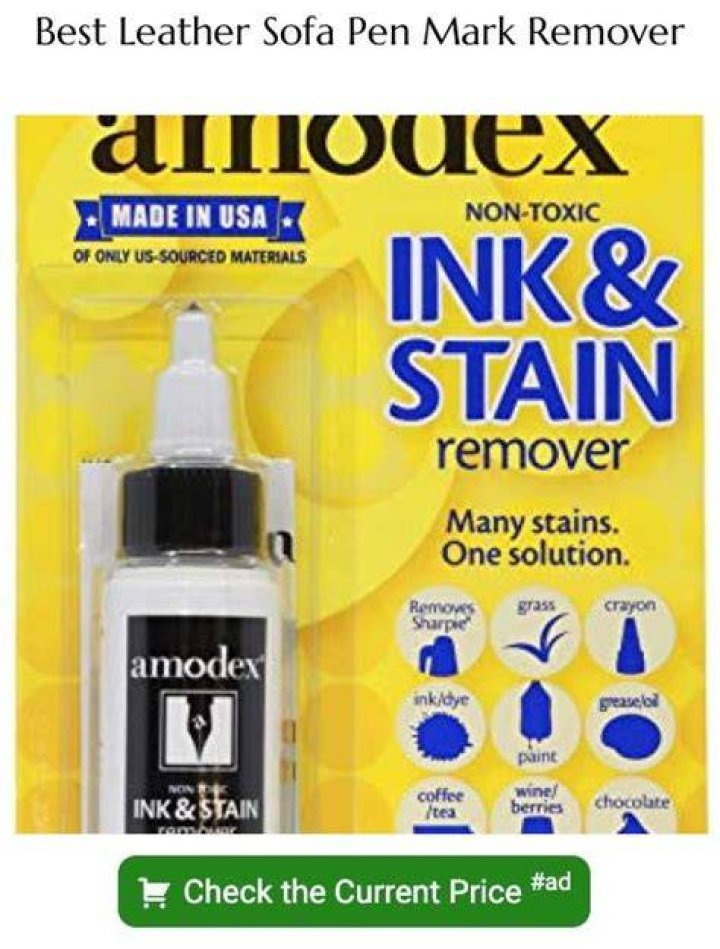 How do you remove pen marks from glass?
