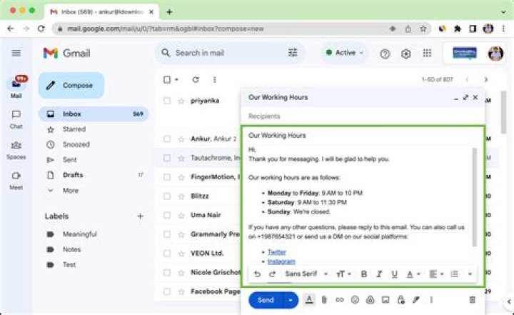 How do you sign into Gmail on a Mac?