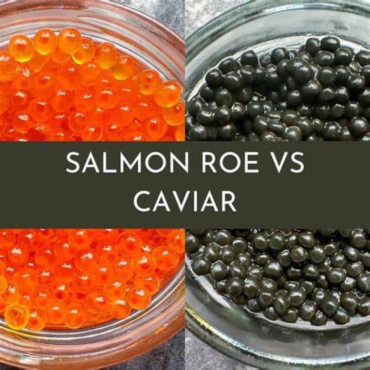Is Salmon roe the same as caviar?