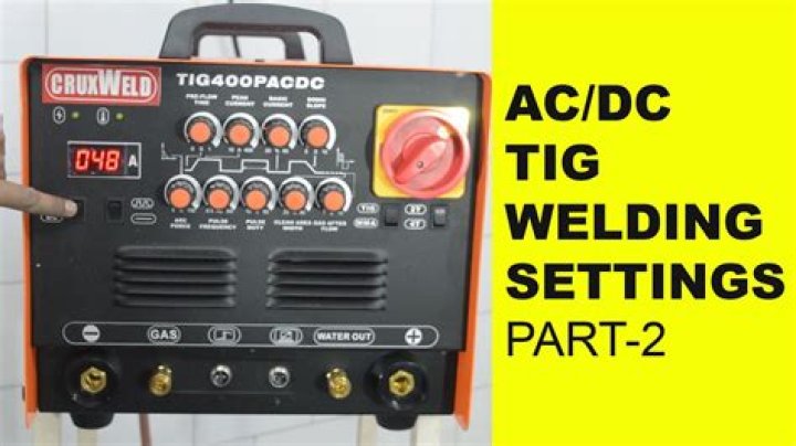 Is TIG welding AC or DC?