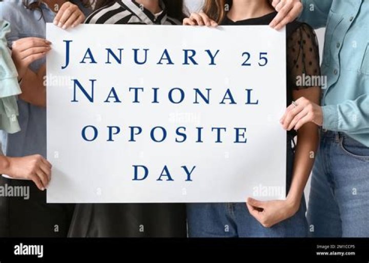 What date is opposite day?