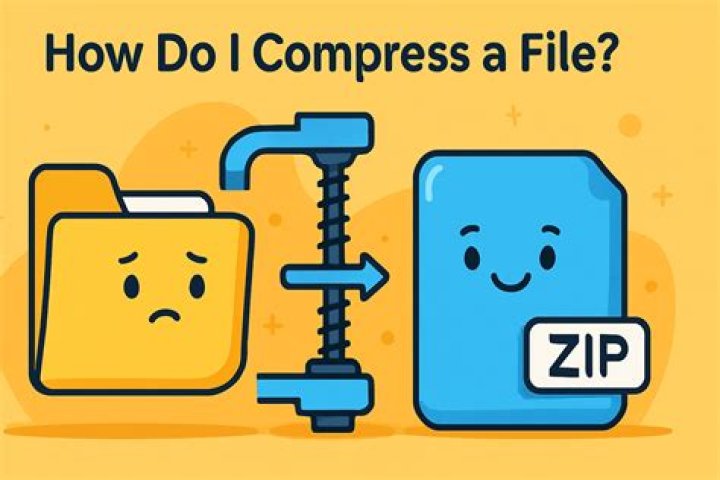 What does compressing a file mean?