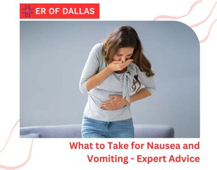 What helps nausea and vomiting?