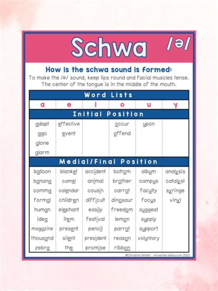 What is schwa R? | ContextResponse.com