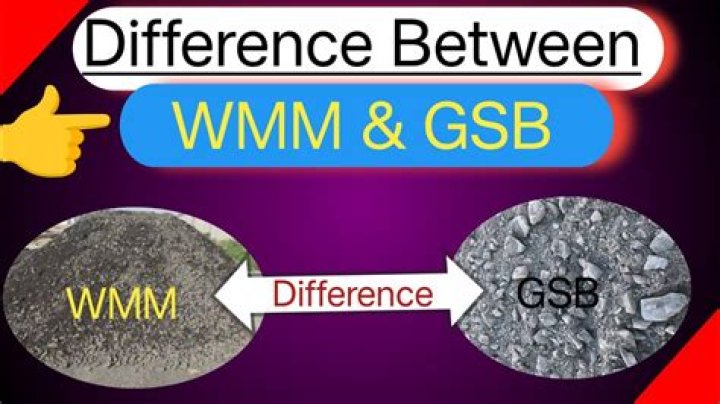 What is the difference between GSB and WBM?