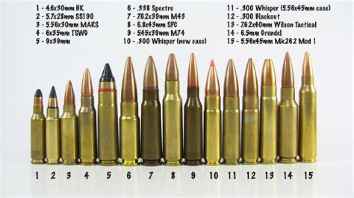 What size ammo does an AR 15 use?